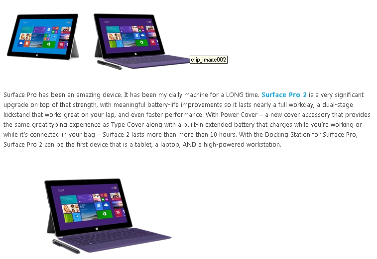 マイクロソフト、Surface 2, Surface Pro 2, new Surface Accessoriesを発表！